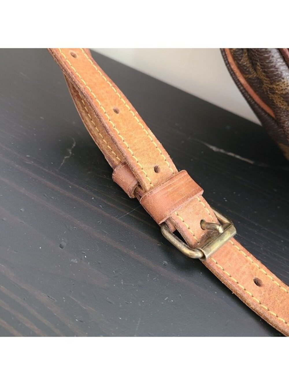 Louis Vuitton Saumur Shoulder Bag Brown Monogram Messenger Purse Authentic - Picture 11 of 12